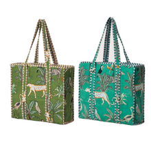 Load image into Gallery viewer, Jungle Cotton Tote
