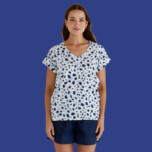 Load image into Gallery viewer, Ayla V-Neck Tee
