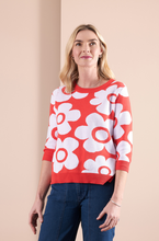 Load image into Gallery viewer, Floral Boxy Jumper
