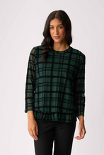 Load image into Gallery viewer, Flocked Ruffle Hem Top
