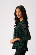 Load image into Gallery viewer, Flocked Ruffle Hem Top
