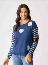 Load image into Gallery viewer, Spots &amp; Stripes Jumper
