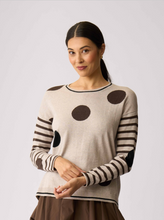 Load image into Gallery viewer, Spots &amp; Stripes Jumper

