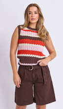 Load image into Gallery viewer, Haven Stripe Knit Top 🆕
