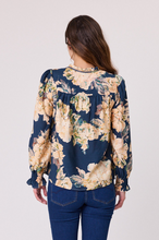 Load image into Gallery viewer, Rose Peasant Top
