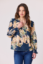 Load image into Gallery viewer, Rose Peasant Top
