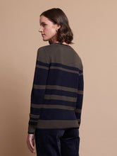 Load image into Gallery viewer, Contrast Rib Stripe Jumper

