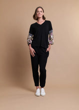 Load image into Gallery viewer, Sleeve Detail V-Neck Top
