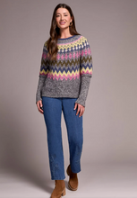 Load image into Gallery viewer, Intarsia Ribbed Sweater
