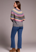Load image into Gallery viewer, Intarsia Ribbed Sweater
