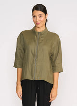 Load image into Gallery viewer, Relaxed Zip Front Jacket
