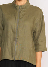 Load image into Gallery viewer, Relaxed Zip Front Jacket
