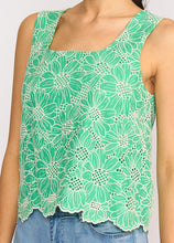 Load image into Gallery viewer, Flower-Ful Shell Top
