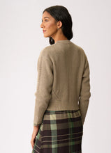 Load image into Gallery viewer, Cable Knit Detail Cardigan
