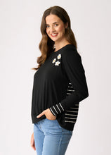 Load image into Gallery viewer, Stripe Cuff Top
