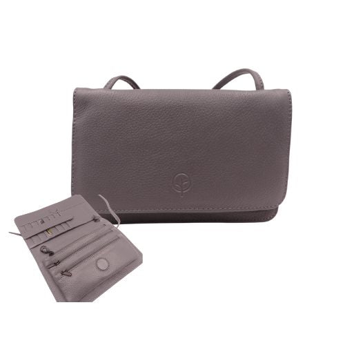 Multi Compartment Cross Body Bag