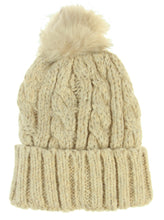 Load image into Gallery viewer, Adult Cable Knit Beanie
