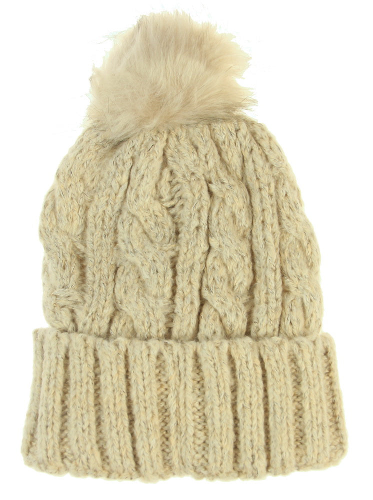 Adult Cable Knit Beanie