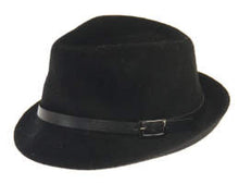 Load image into Gallery viewer, Harlow Wool MIx Trilby Hat
