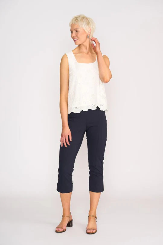 Flower-Ful Shell Top