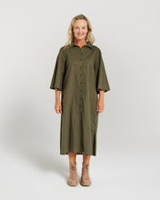 Load image into Gallery viewer, A-Line Shirt Dress
