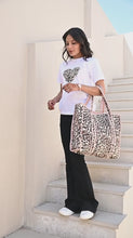 Load and play video in Gallery viewer, Leopard Cotton Tote
