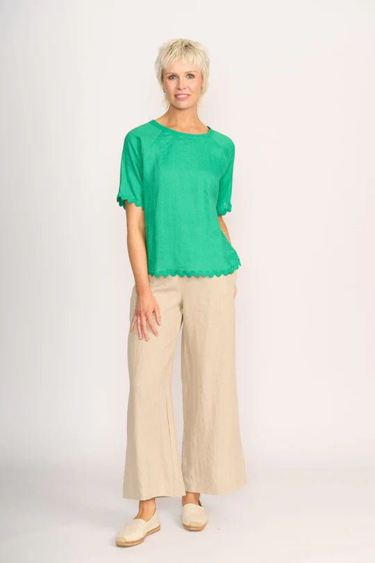 Ric Rac Scoop Top